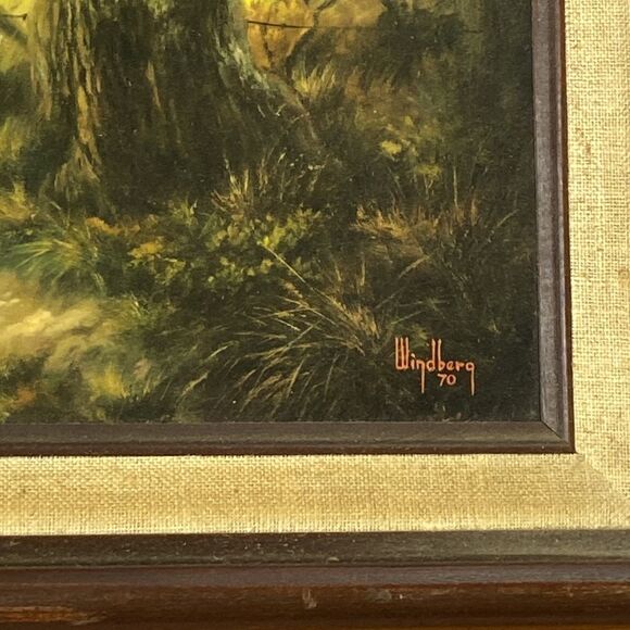 Antique Windberg Vintage 70 Framed - Picture 8 of 15